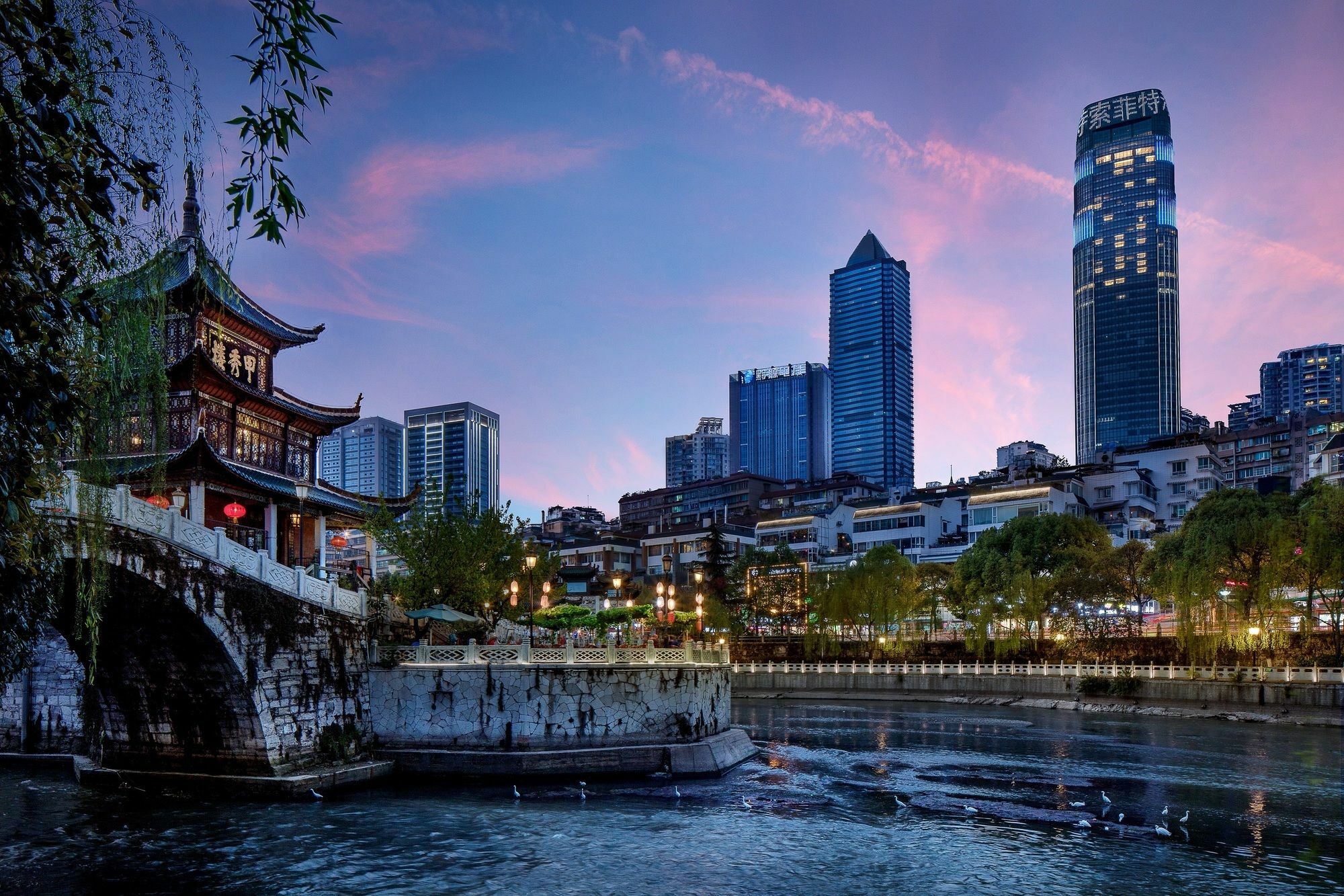 Hotel Sofitel Guiyang Hunter Esterno foto